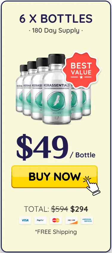 Kerassentials3 Bottles